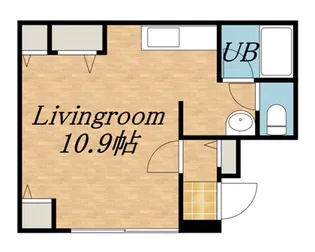 マイルーム澄川【C406号室】の間取り