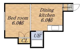 ロイヤルステージN16【206号室】の間取り
