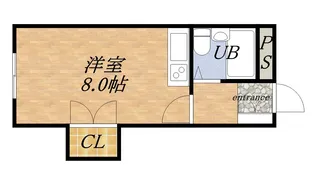 アーバンシティ札幌【402号室】の間取り