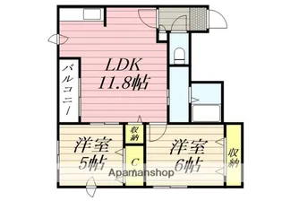 カーム19【4階】の間取り