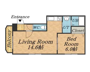 DEAR COURT【1階】の間取り