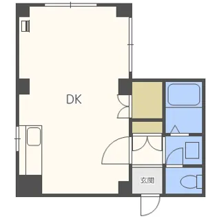 ハーベストⅢ【402号室】の間取り