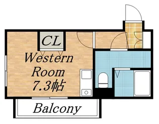アストリア北大前【306号室】の間取り