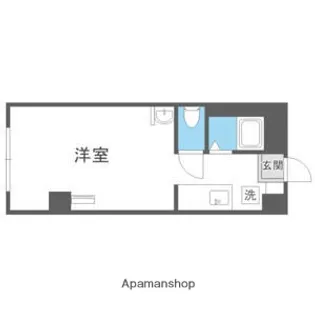 キャッスル17【602号室】の間取り