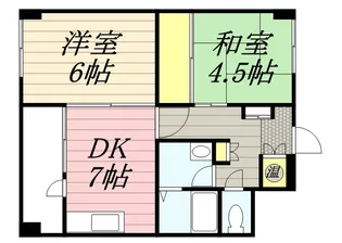 平岸ファースト【210号室】の間取り