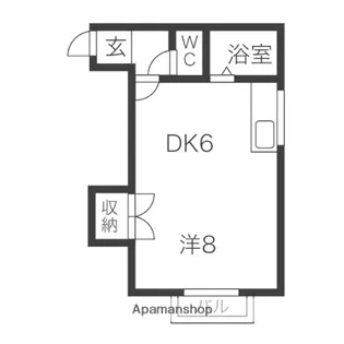 早稲田ビル【4階】の間取り