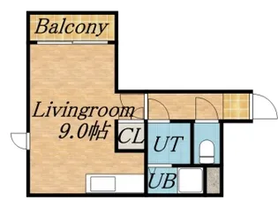 ΑNEXT澄川【206号室】の間取り