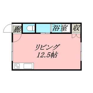 クロスロードⅡ【7号室】の間取り