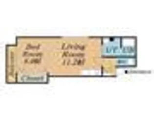 アビネス1・3【302号室】の間取り