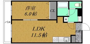 CASA・BGV【4v号室】の間取り