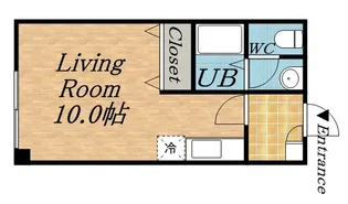 シャーメゾンリブレ美園【203号室】の間取り