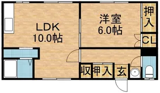 メゾンアルト澄川【202号室】の間取り