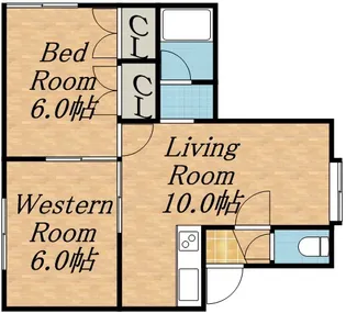 プリマベーラ西岡【2階】の間取り