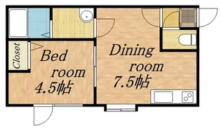 アークコート平岸32【3階】の間取り