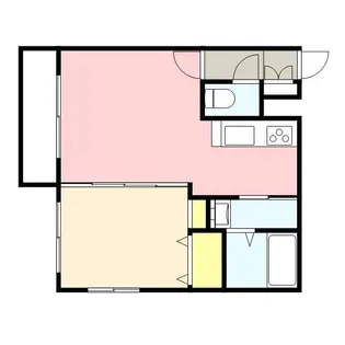 シュア・コート北13【2階】の間取り