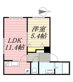グランメールアイン【3階】の間取り