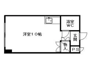 リブレス平岸【00302号室】の間取り