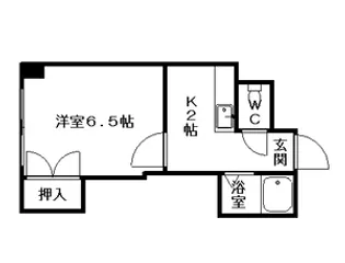コスモス菊水【00802号室】の間取り