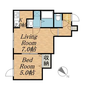 スタービレッジ【1階】の間取り