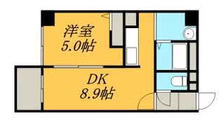 パルティーレアネックス平岸【00703号室】の間取り