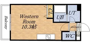 バロンドール【10階】の間取り