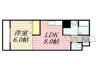 フローレンス本郷【305号室】の間取り