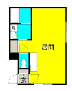 ARS SUMIKAWA【202号室】の間取り