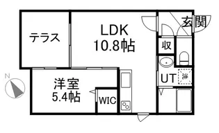 ブランコ白石【0101号室】の間取り