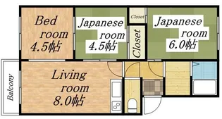 カワベビル【3階】の間取り