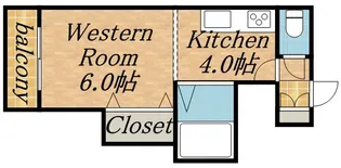 グリーンホームズ【307号室】の間取り