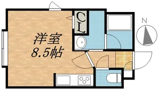 シェリール澄川【2階】の間取り
