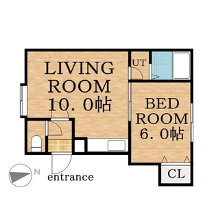 シャネル南郷【2階】の間取り