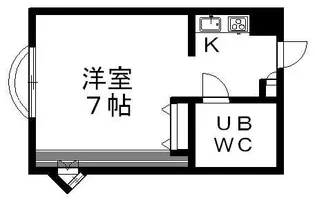 シティNO15【301号室】の間取り