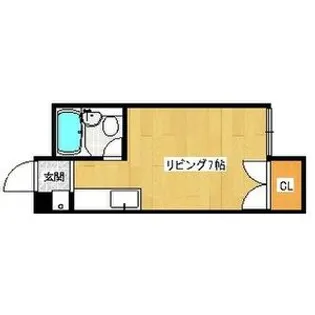 広西コーポ【3階】の間取り