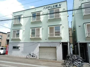 パステル北郷A棟【202号室】の外観