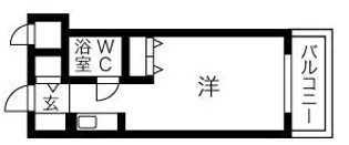 メゾン・ド・カナル【410号室】の間取り