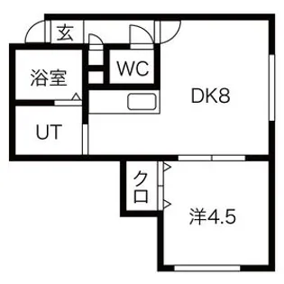 ブリックスクエア【302号室】の間取り