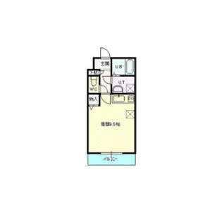 リバティ南郷17【2階】の間取り