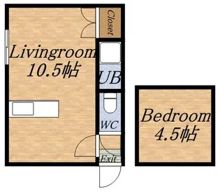 マクセル11 100【205号室】の間取り