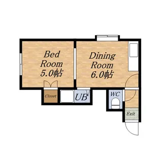 スクエア21【202号室】の間取り
