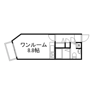 ルナ 5・9 (旧RX NANGOU)【212号室】の間取り