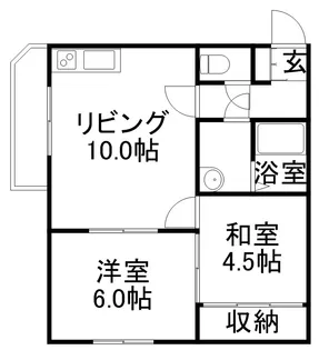 フォーシス本通17【205号室】の間取り