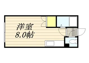 アーリーハウス【302号室】の間取り