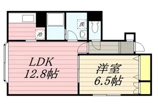 寿グランハイツ【102号室】の間取り