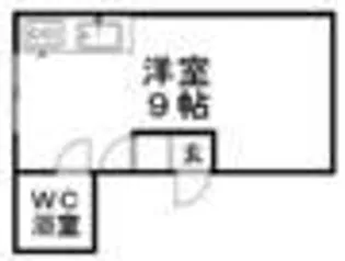 コーポアカシア【308号室】の間取り