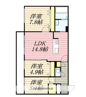 ミュンヘンスクエアⅡ番館【2階】の間取り