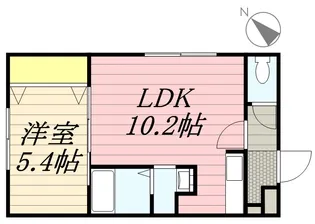 WIND HILLS(ウィンドヒルズ)【2階】の間取り