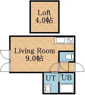 ファーミントンビレッジ【102号室】の間取り