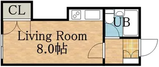 大和商会ビル【0305号室】の間取り