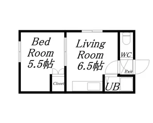 PASION【403号室】の間取り